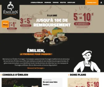 Emilien-Fromages.com(Émilien) Screenshot