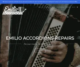 Emilioaccordions.com(EMILIO ACCORDIONS) Screenshot