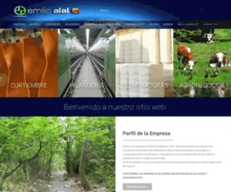 Emilioalal.com.ar(Emilio Alal S.A.C.I.F.I. – Curtiembre) Screenshot