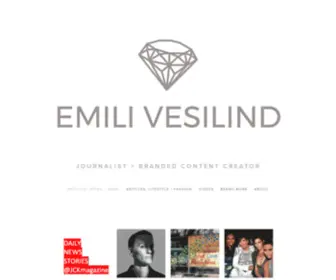 Emilivesilind.com(EMILI VESILIND) Screenshot