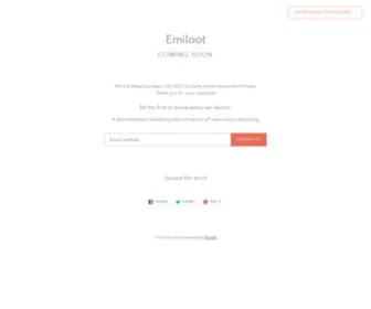 Emiloot.com(Emiloot) Screenshot