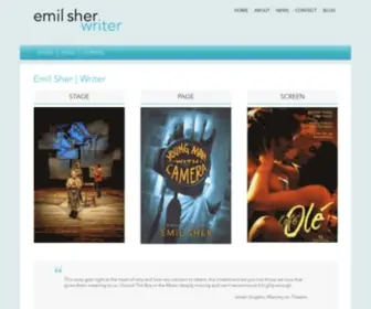 Emilsher.com(Emil Sher) Screenshot