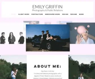 Emilyagriffin.com(Mysite) Screenshot