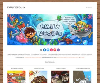 Emilyatplay.com(Illustrator of Comics) Screenshot