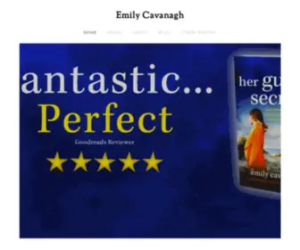 Emilycavanaghauthor.com(Emily Cavanagh) Screenshot