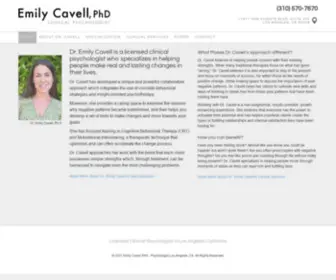 Emilycavell.com(Emily Cavell PhD) Screenshot