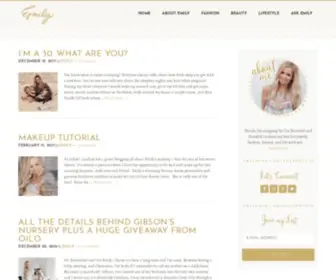 Emilymaynard.com(Emily Maynard) Screenshot