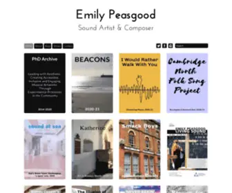 Emilypeasgood.com(Emily Peasgood) Screenshot