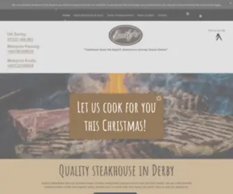 Emilys.biz(Contact Emily's Steakhouse in Derby today) Screenshot