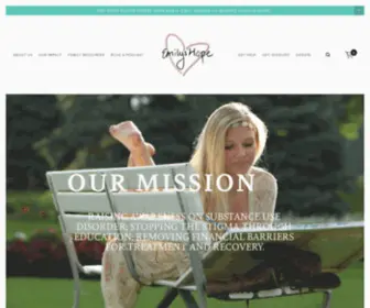 Emilyshope.foundation(Emily's Hope) Screenshot