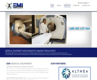 Emimedicalequipment.com(Medical equipment consultants miami) Screenshot