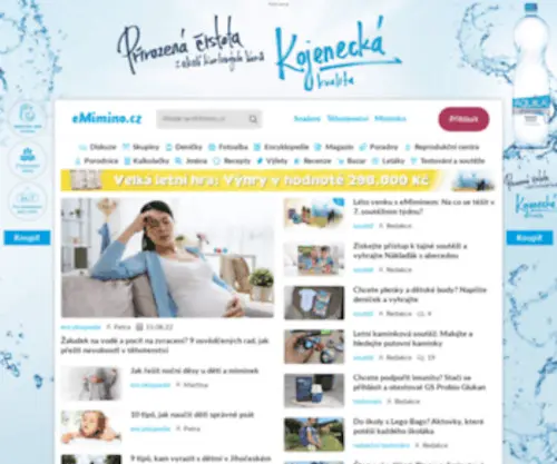 Emimino.cz(Těhotenství) Screenshot