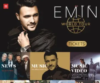 Emin-Music.com(The official Emin website) Screenshot