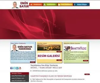 Eminbatur.com(Emin Batur) Screenshot