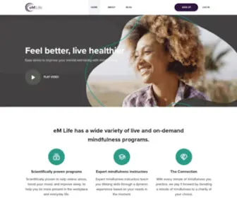 Emindful.com(Home – eMindful) Screenshot