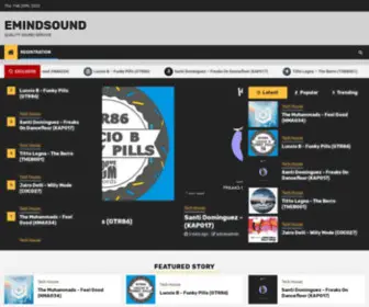 Emindsound.com(Emindsound) Screenshot