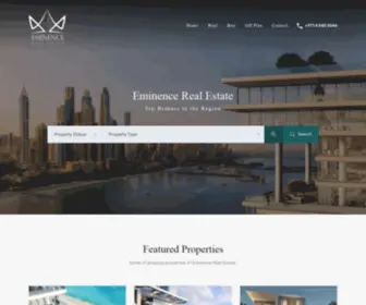 Eminenceltd.com(Eminence Real Estate) Screenshot