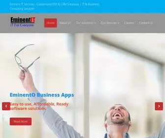 Eminentit.co.in(Eminent IT Services) Screenshot