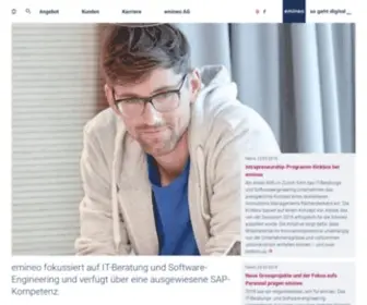 Emineo.ch(SAP-Consulting und Software Engineering) Screenshot