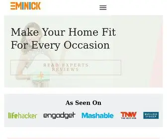 Eminickreview.com(Home Products Review) Screenshot