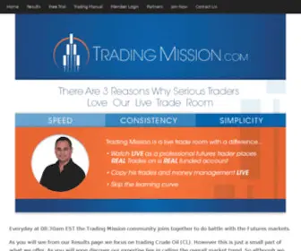 Eminimission.com(Emini & Oil options live trading room) Screenshot