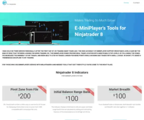 Eminiplayerindicator.com(Eminiplayerindicator) Screenshot