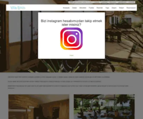 Eminpansiyon.com(Villa Emin Çıralı) Screenshot