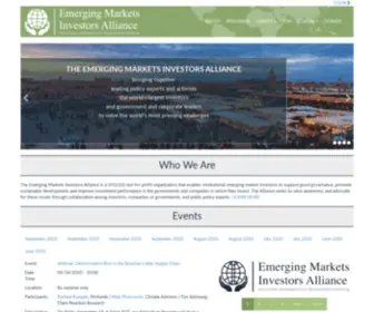 Eminvestorsalliance.org(Emerging Markets Investors Alliance) Screenshot