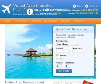 Emirates-Hotelguide.com(Online Hotel reservation) Screenshot