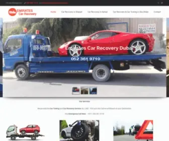 Emiratescarrecovery.com(Emirates Car Recovery) Screenshot