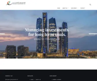 Emiratesconsortium.com(Emirates Consortium LLC) Screenshot