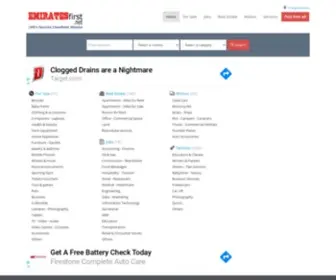 Emiratesfirst.net(Sell, Buy, Rent and Job Classified Ads in UAE) Screenshot