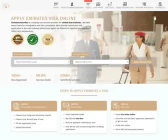 Emiratesvisaonline.com(Apply Emirates Visa Online) Screenshot