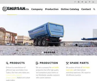 Emirsan.com(Cement Trailer) Screenshot