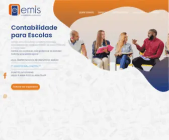 Emis.com.br(Emis Contabilidade para Escolas) Screenshot