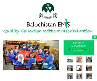 Emis.gob.pk(Education Management Information System (EMIS)) Screenshot