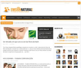 Emisionnatural.com(Emisión Natural) Screenshot
