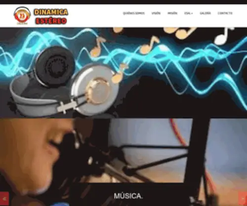 Emisoradinamicaestereo.com(Dinamica Stereo) Screenshot