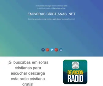 Emisorascristianas.net(NET) Screenshot
