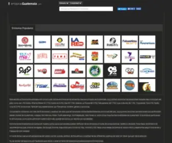 Emisorasguatemala.com(Emisoras de Guatemala) Screenshot