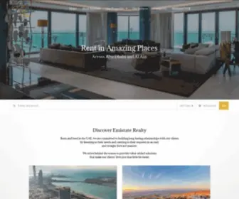 Emistate.ae(Emistate Realty) Screenshot