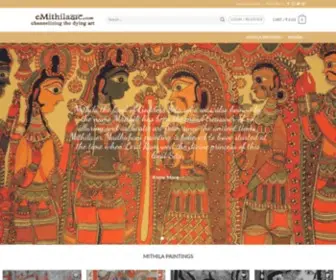 Emithilahaat.com(Channelizing The Dying Art) Screenshot