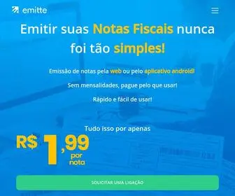 Emitte.com.br(Emissor de Notas Fiscais Online e Fácil) Screenshot