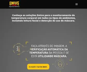 Emive.com.br(Emive Segurança Eletrônica 24 horas) Screenshot