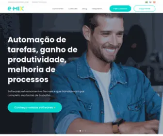 Emix.com.br(E.Mix) Screenshot