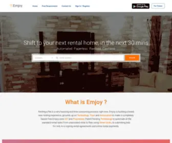 Emjoy.co(Shift to your next rental home) Screenshot