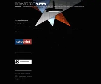 Emkatron.de(Mobiles Licht) Screenshot