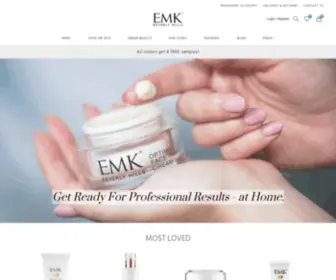 Emkplacental.com(EMK Placental Skin Care) Screenshot