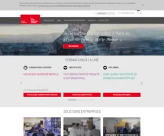 EML-Executive.com(Formations continues cadre et dirigeant) Screenshot