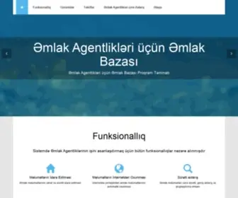 Emlak-Bazasi.com(Azərbaycanda ev elanlari sayti) Screenshot